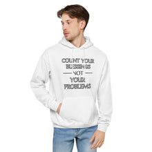 Load image into Gallery viewer, BLESSINGS - Unisex fleece hoodie