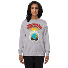 Load image into Gallery viewer, God Move Unisex fleece sweatshirt - Red