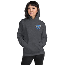 Load image into Gallery viewer, Adult Reach - 4 - The Sky Unisex Hoodie Blue Text