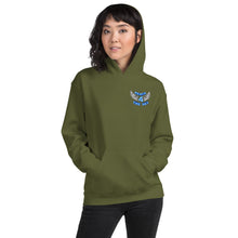 Load image into Gallery viewer, Adult Reach - 4 - The Sky Unisex Hoodie Blue Text