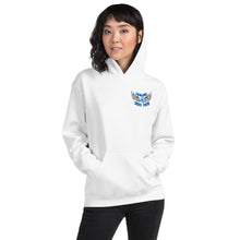 Load image into Gallery viewer, Adult Reach - 4 - The Sky Unisex Hoodie Blue Text