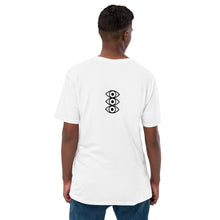 Load image into Gallery viewer, Observe - Unisex premium viscose hemp t-shirt - White