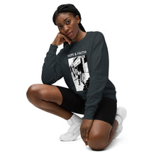 Load image into Gallery viewer, HOPE & FAITH - Unisex raglan sweatshirt