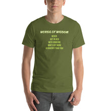 Load image into Gallery viewer, Wisdom Unisex t-shirt