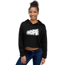 Load image into Gallery viewer, Woman's Nope & Nope Again Crop Hoodie