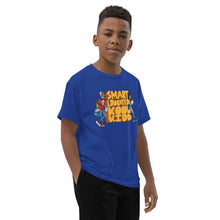 Load image into Gallery viewer, Smart Educated Kool Kidd Youth Short Sleeve T-Shirt-Royal Blue