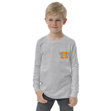 Load image into Gallery viewer, REACH FOR THE SKY - Youth long sleeve tee - Yellow text