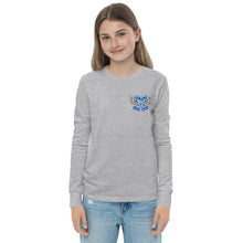Load image into Gallery viewer, REACH FOR THE SKY - Youth long sleeve tee - Blue text