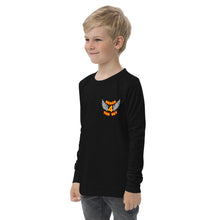 Load image into Gallery viewer, REACH FOR THE SKY - Youth long sleeve tee - Yellow text