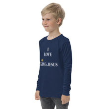 Load image into Gallery viewer, KING JESUS - Youth long sleeve tee