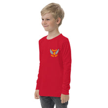 Load image into Gallery viewer, REACH FOR THE SKY - Youth long sleeve tee - Yellow text