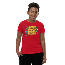 Load image into Gallery viewer, Smart Educated Kool Kidd Youth Short Sleeve T-Shirt-Red