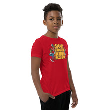 Load image into Gallery viewer, Smart Educated Kool Kidd Youth Short Sleeve T-Shirt-Red