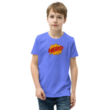 Load image into Gallery viewer, HERO - Youth Short Sleeve T-Shirt - (Male Super Hero on back)