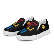 Load image into Gallery viewer, FUN - Women’s slip-on canvas shoes - Black
