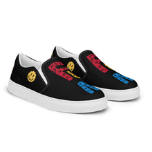 Load image into Gallery viewer, FUN - Women’s slip-on canvas shoes - Black
