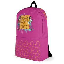 Load image into Gallery viewer, Smart Educated Kool Kidd - Reach For The Sky Medium Backpack - Pink Splash
