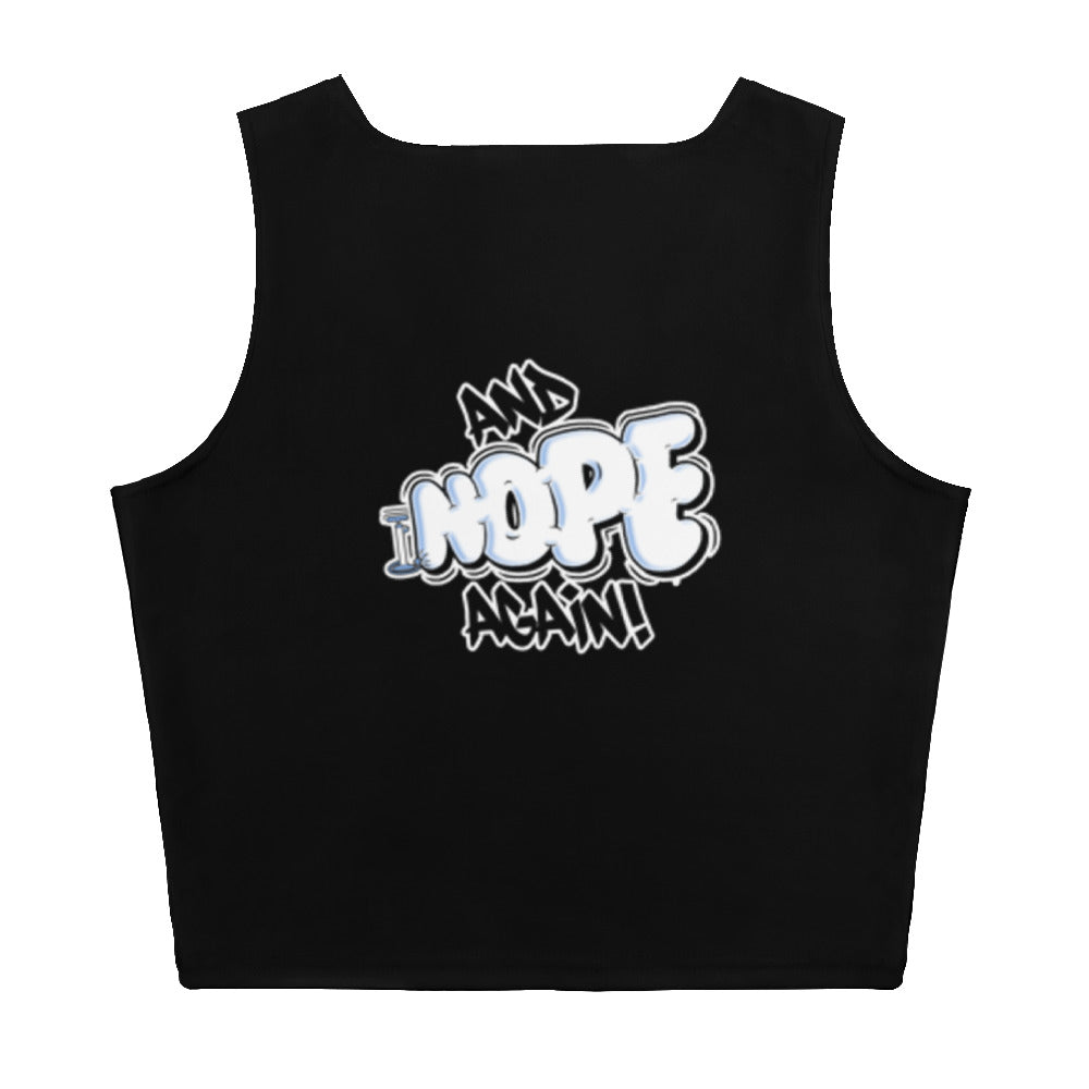 Crop Tee Black/N&N-A/sleeveless