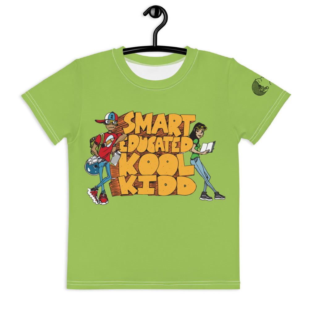 Smart Educated Kool Kidd - Kids crew neck t-shirt