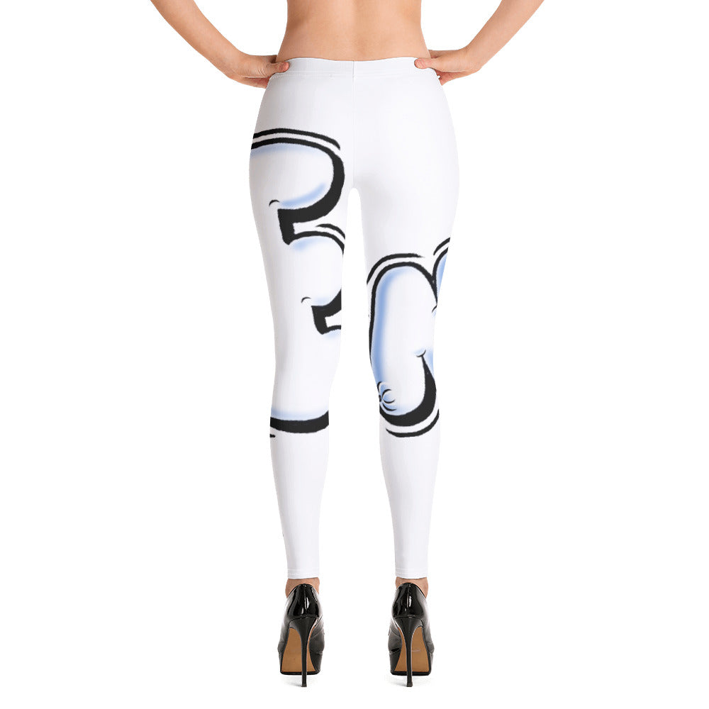 Women N&N-A Leggings (White)