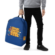 Load image into Gallery viewer, Smart Educated Kool Kidd Minimalist Backpack - Royal Blue
