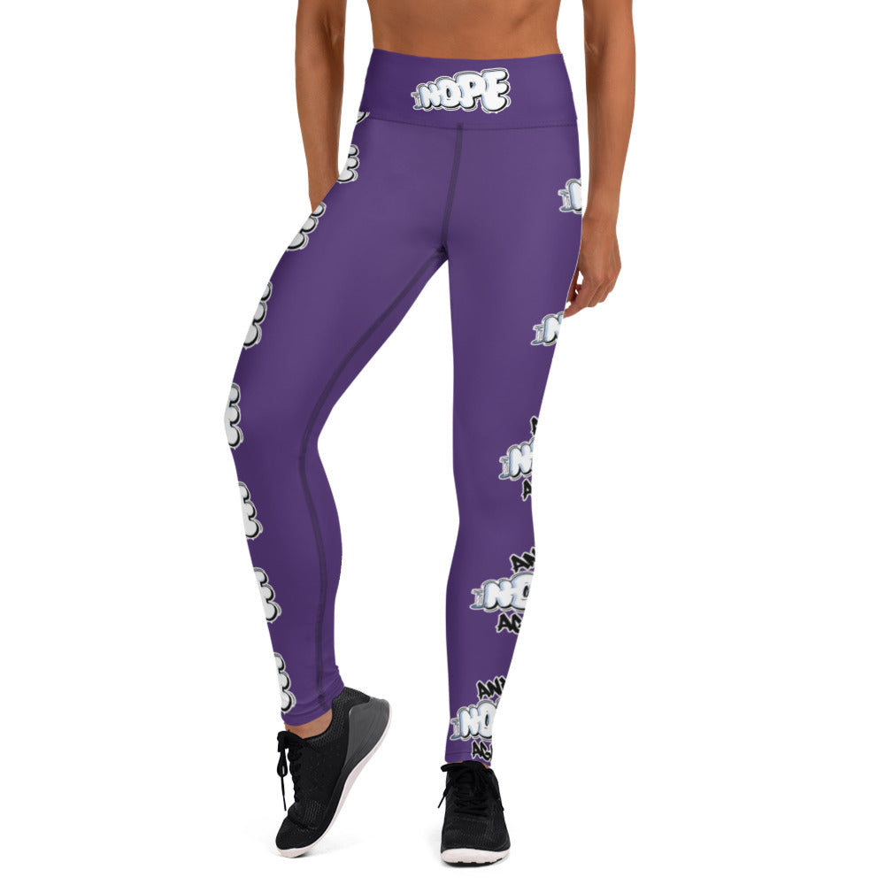 Women's N/N-A Yoga Leggings(Purple)