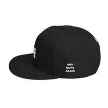 Load image into Gallery viewer, Mens Nope Snapback Hat-Black/Red&amp;Black
