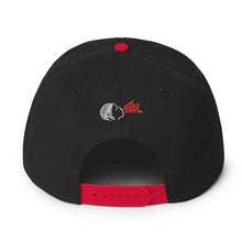 Load image into Gallery viewer, Mens Nope Snapback Hat-Black/Red&amp;Black
