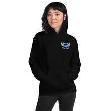 Load image into Gallery viewer, Adult Reach - 4 - The Sky Unisex Hoodie Blue Text
