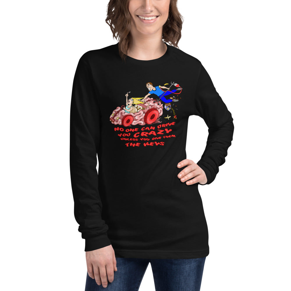 Women's Crazy Keys Long Sleeve Tee