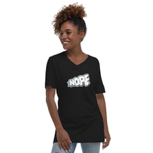Load image into Gallery viewer, Nope &amp; Nope Again Unisex Short Sleeve V-Neck T-Shirt

